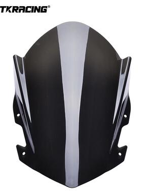 适用KTM RC125/RC390 14-18改装专用前挡风玻璃导流罩挡风配件