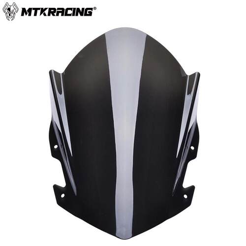 适用KTM RC125/RC390 14-18改装专用前挡风玻璃导流罩挡风配件