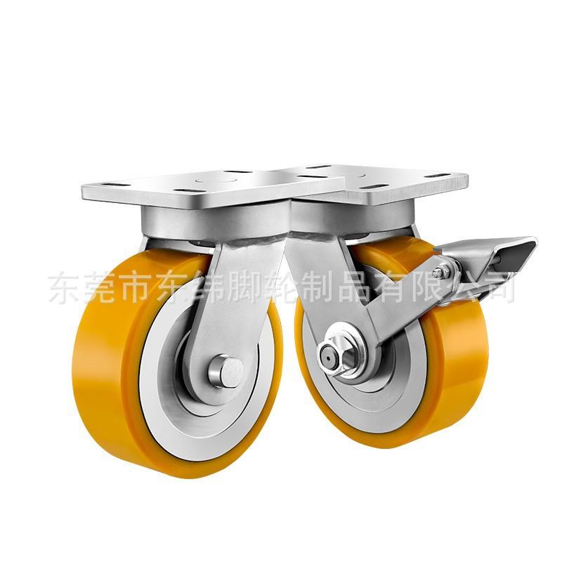来图来样做全滚轮超重型双钢轮45#钢轮脚锻钢轮H型U型承重2~15吨
