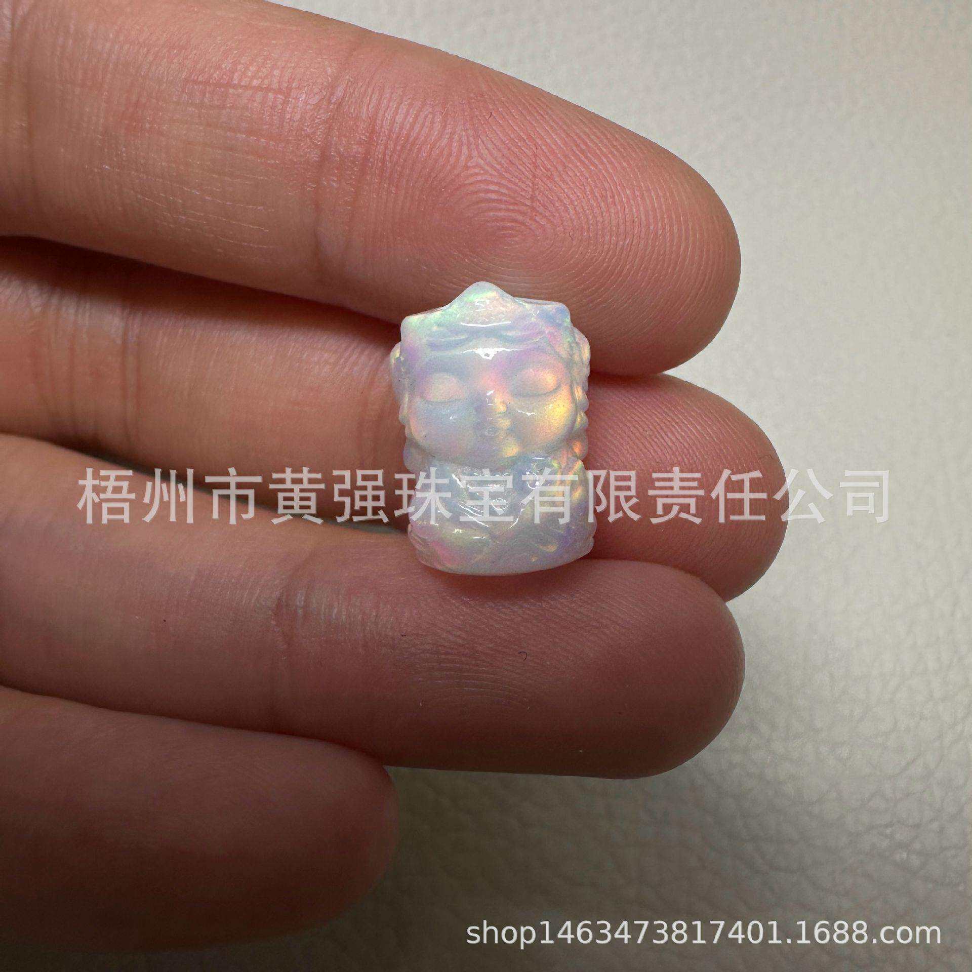 外贸款式工厂人造澳宝精品度母 大鹏鸟欧泊裸石现货供应高质