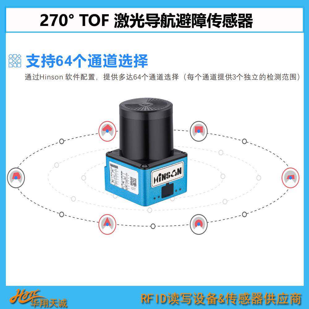 SE-10AGV导航避障雷达扫描仪270°轮廓识别激光传感器
