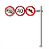 标志牌标识 牌景区指示牌市区城市交通 道路高速公路大型导向