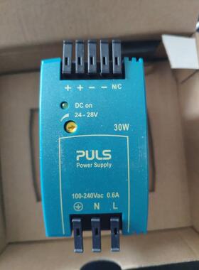 普尔世PULSML30.100导轨电源,24V1.3A30W输出,交流