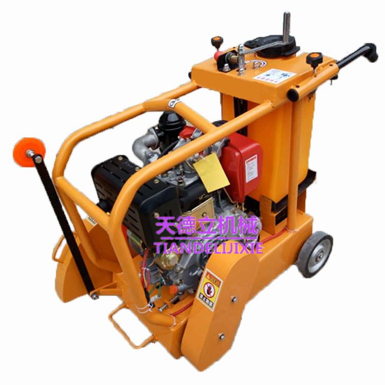 威克款HLQ8型风冷柴马混路切割机316电启动50油0型凝土路面切缝1