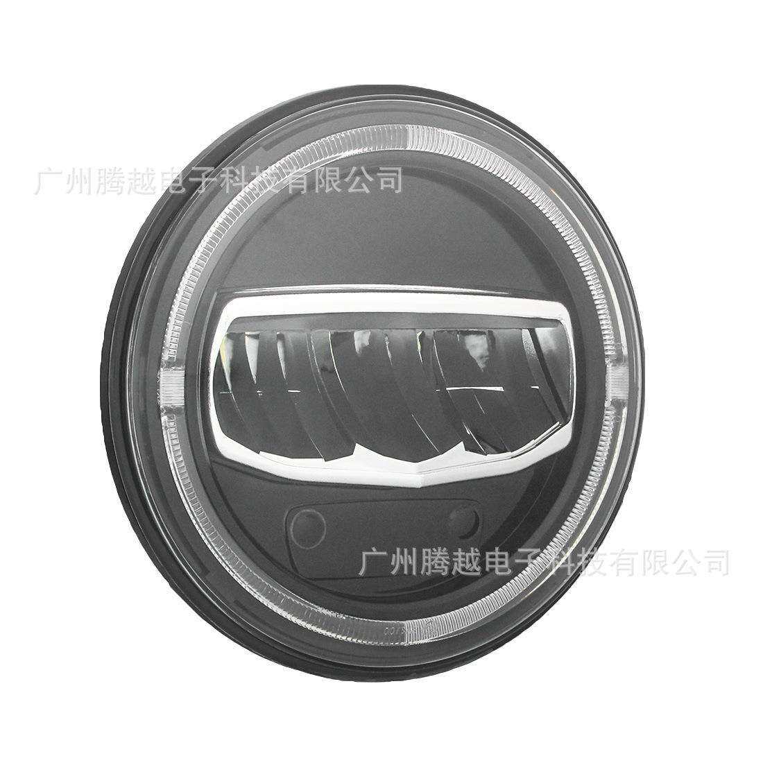 汽车LED大灯7寸60w超亮PC面盖IP67防水防震远近光圆大灯厂家直销