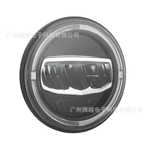 汽车LED大灯7寸60w超亮PC面盖IP67防水防震远近光圆大灯厂家直销