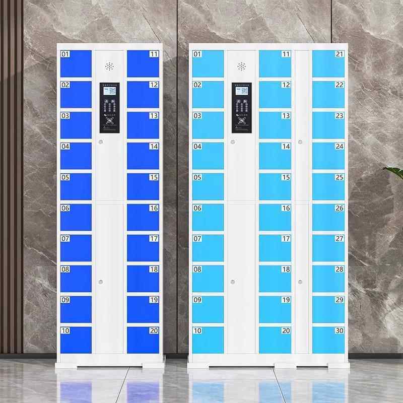 智能手机存放柜员工公司寄存柜人脸识别指纹刷卡微信储物柜收纳,商业/办公家具,办公储物柜,淘宝优惠券,粉丝福利购,淘宝优惠卷