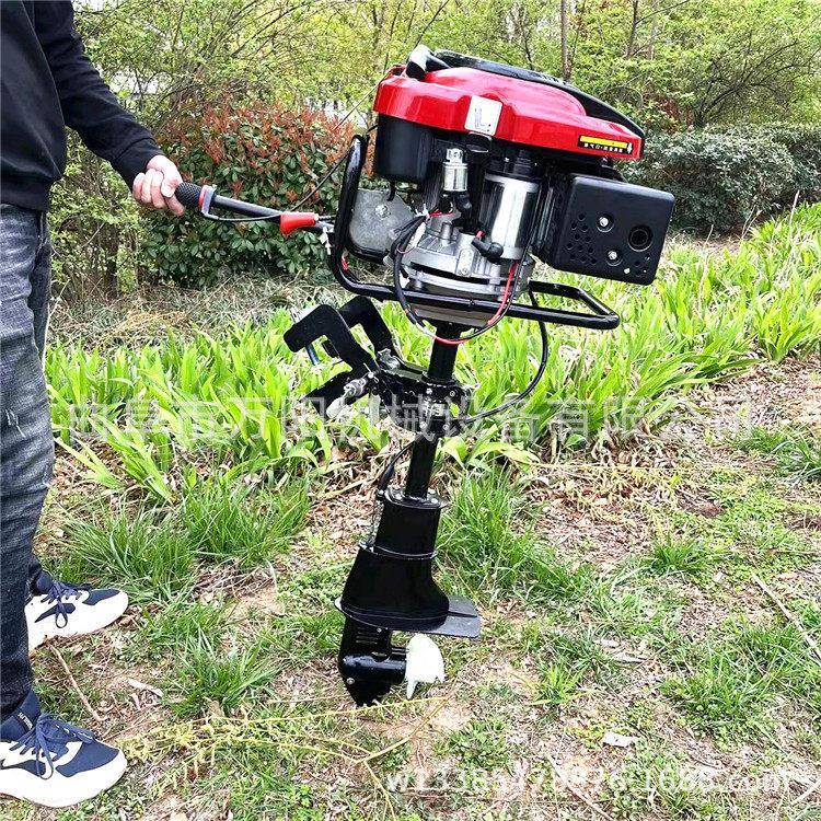 推进器木筏农用渔船立式船外机橡皮艇挂浆机汽油风冷船用外挂机