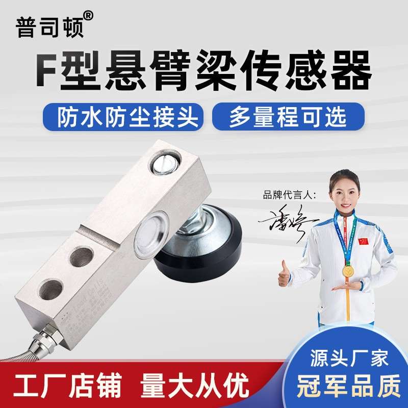 普司顿F1悬臂梁压力称重感测器高精度小地磅平台电子秤500kg1吨