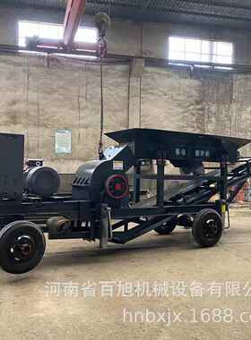 厂家现货PC-400*600移动锤式破碎机 建筑混凝土砖头锤式制砂机