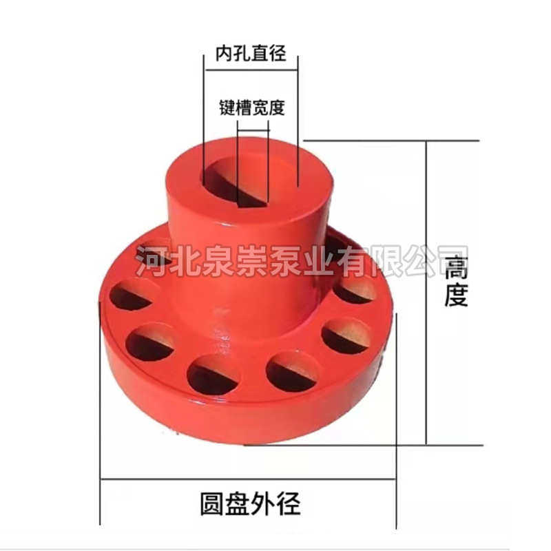 联轴器 弹性柱销联轴器 尼龙棒柱联轴器对轮 机械传动连接靠背轮