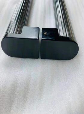 简衣约时尚拉柜门创意茶色黑色柜门把不手锈定制钢黑钛条纹拉手手