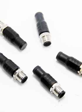 M12欧姆终端电阻器4芯5芯CANopen CClink profibus110Ω120Ω插头