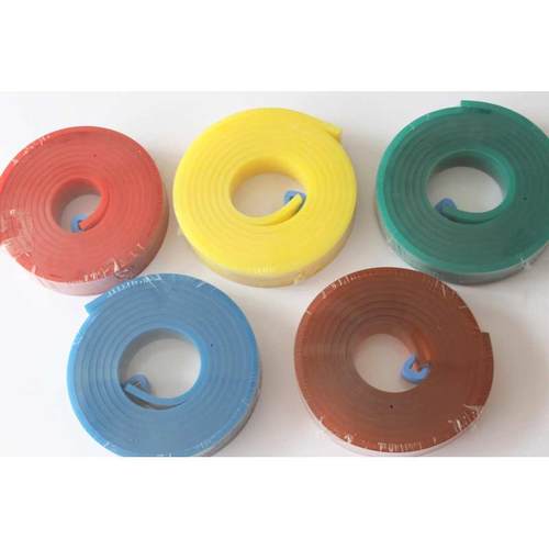 浙江50X9X4000绿 白耐UV油墨丝印刮胶刮条批发厂