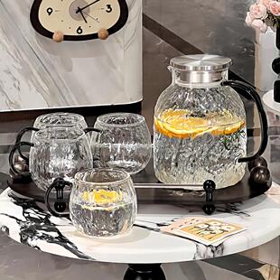 杯具套装新居乔迁杯子家用喝水一家人套装待客客厅茶杯玻璃水具