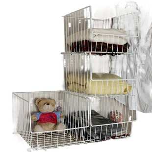 衣柜分层隔板下挂架房间卧室内置衣物收纳置物架衣橱柜子隔断