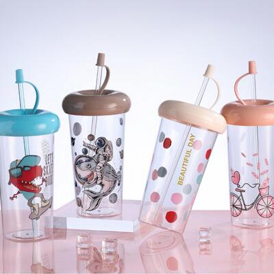 Supply wholesale large capacity donut straw cups, vacuum ins
