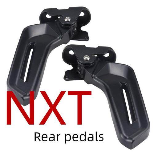 适用于丹尼尔小牛Nxt电动汽车后座自动折叠弹出式铝合金脚踏板配