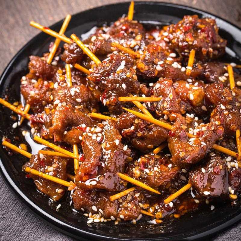 牙签肉兔娘娘私房菜 牙签牛肉 四川麻辣熟食小吃办公零食香辣即