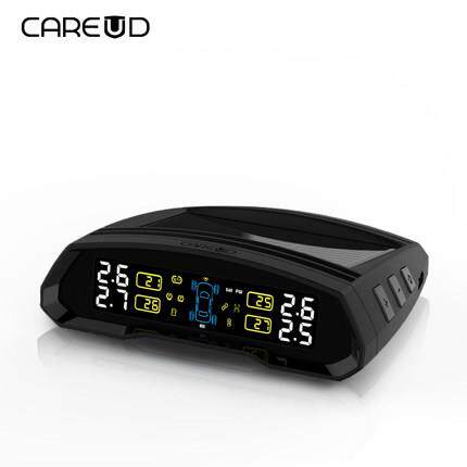 CAREUD/凯佑 T802胎压监测 太阳能 外置无线TPMS内置仪器检测系统