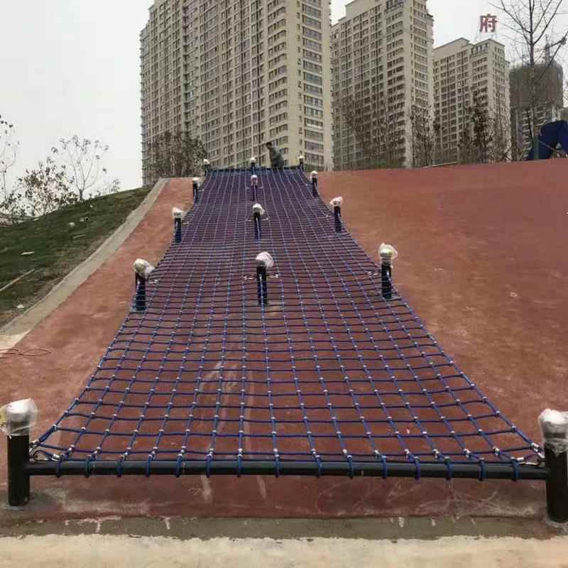 广州深圳文旅目攀爬SSU园儿童网乐拓展项网水上世界安护栏网