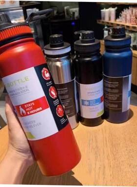 1000ml Water Bottle Keeps Cold Cool and Heat Stainless Steel