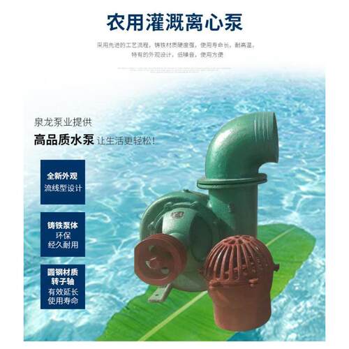 4B-125-211四寸100毫米口径农用离心泵衡水市泉龙泵业机械厂直销
