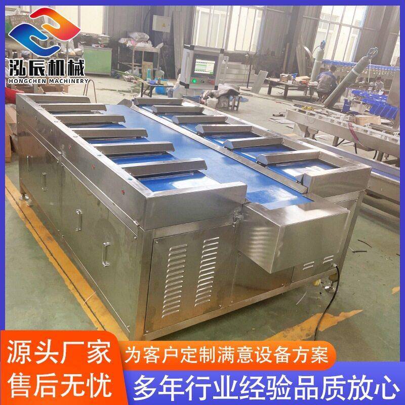 水果用皮带组合秤 干果类多工位配重组合秤 禽肉类重量分选机