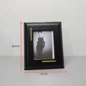 软书房装 摆件相框新皮革电视柜餐厅客厅桌面卧室样板房 饰品中式