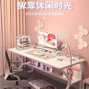 简易竞桌书桌家用卧室桌子学生出租屋简约工作台办公桌 电脑桌台式
