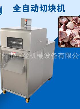 多功能冻肉切片切块机JY-300D数控切块机牛肉牛腩自动切块设备