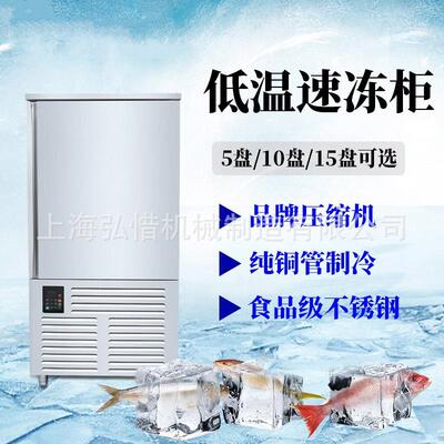 商用急速速冻柜智能控制速冻包子水饺冷冻柜风冷无霜低温速冻柜