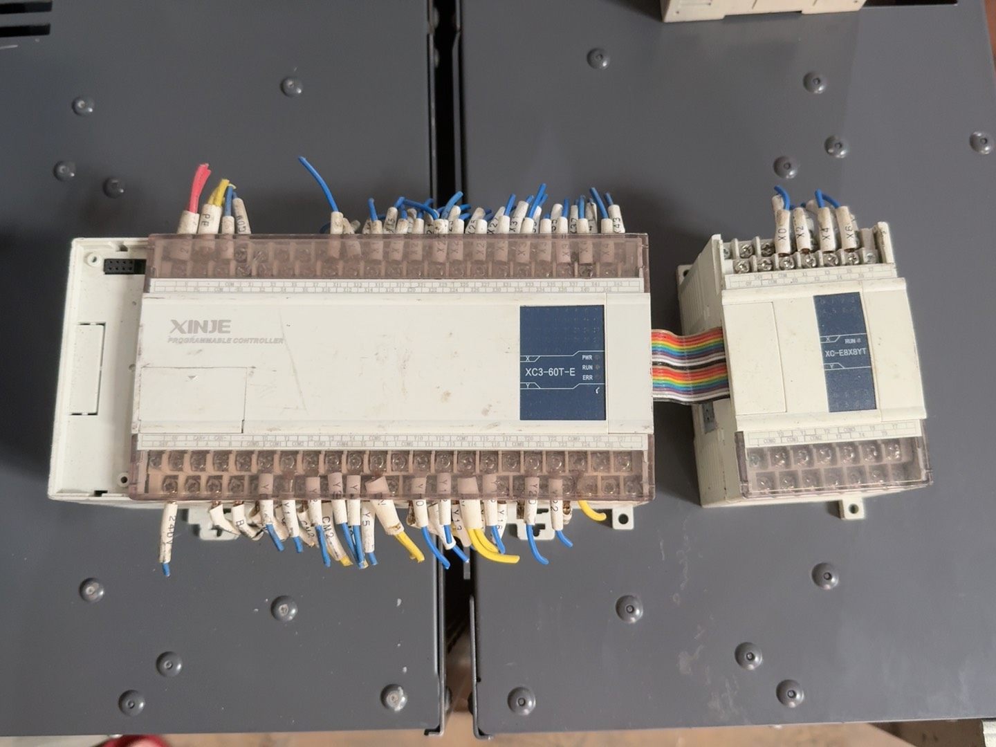 信捷XC3-60T-E拆机模块，功能包好带拟量XC-E8X8