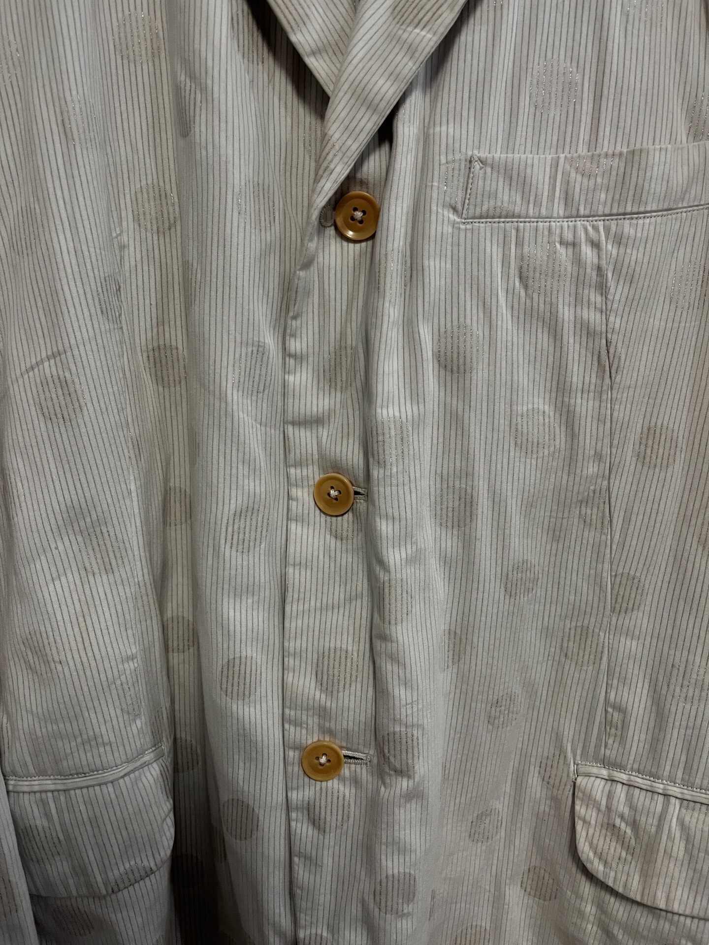 Yohji Yamamoto 06ss Moon Blazer — detail