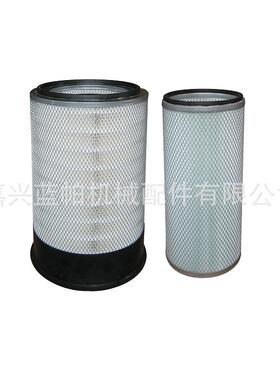 空气滤芯AF25812 适用中联ZR220A旋挖钻康明斯发动机风格AF25813