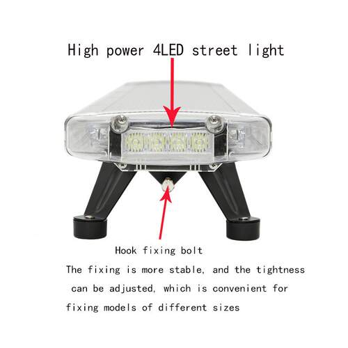源头工厂频闪信号灯塔车顶灯条超薄LED爆闪灯1.4米8400-4C+9200G