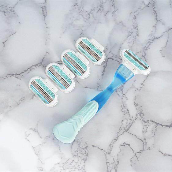 三层手动刮毛刀女士专用除毛器多层刮脸刀剃刀家用剃毛多层刀片