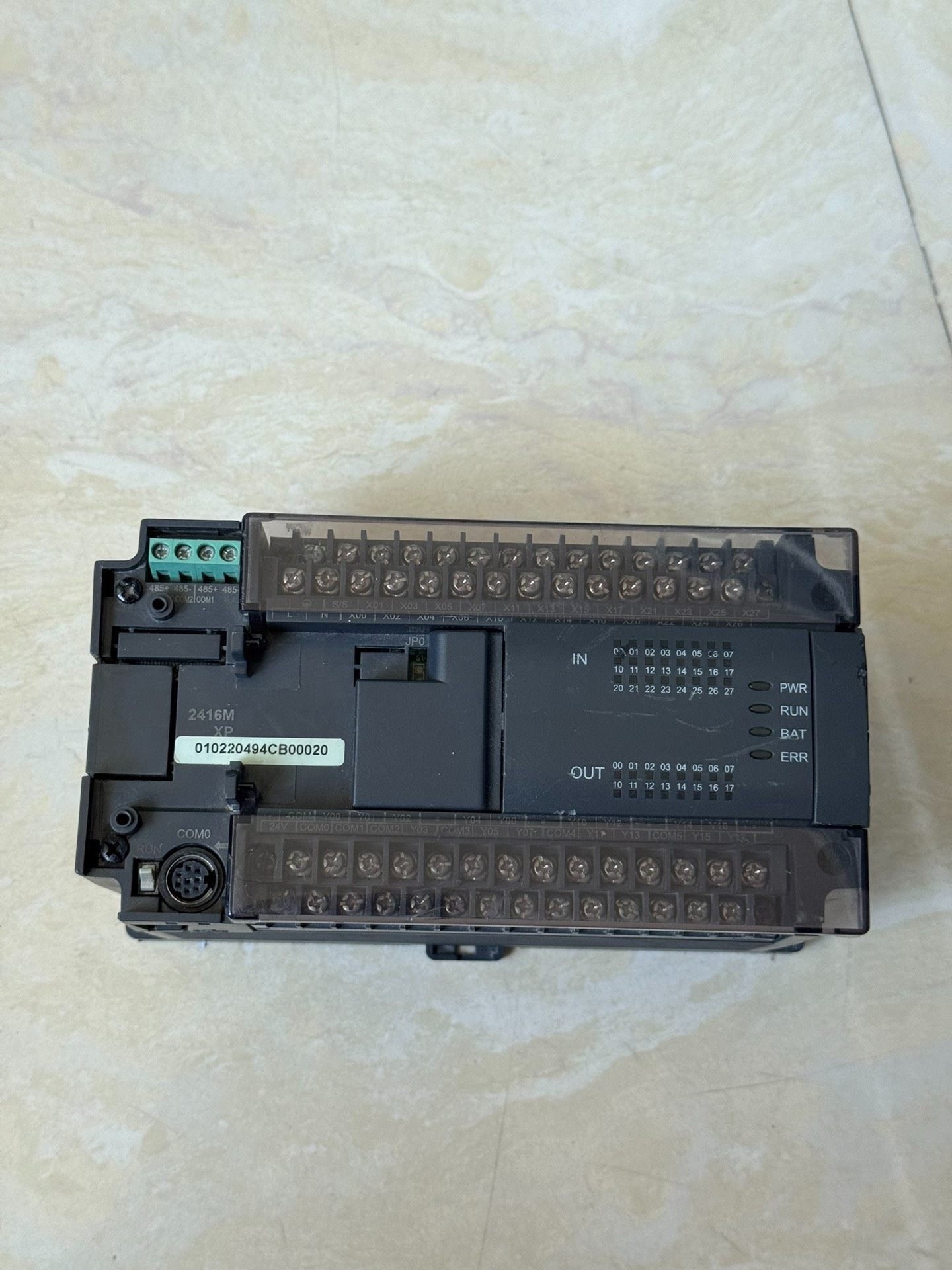 汇川PLC H2U-2416MT-XP一台 成色如图，包好包