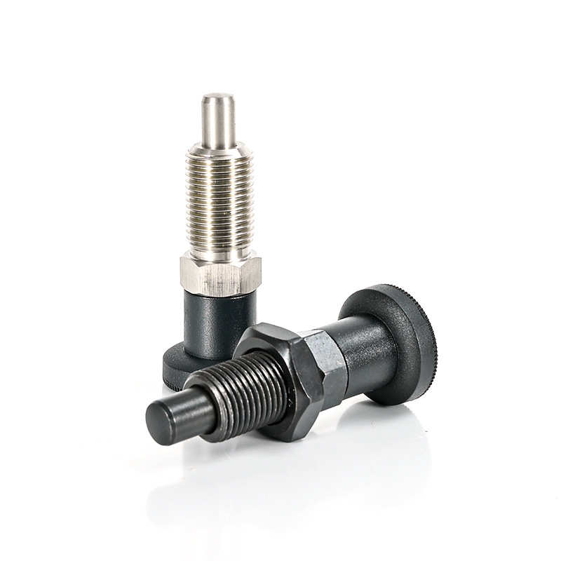 分度销IP-203-AK细牙螺纹复位型钮柱塞GN817-BK弹簧定位销定位柱