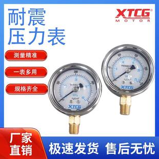 工厂直销耐震压力表YN600100 400KG MPA1 4PT直出油压表液压 250