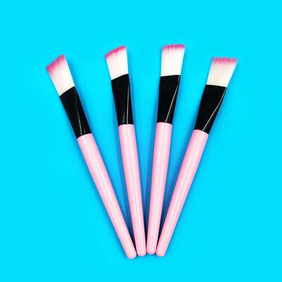 Soft-bristled facial mask brush, Japanese-style fashionable