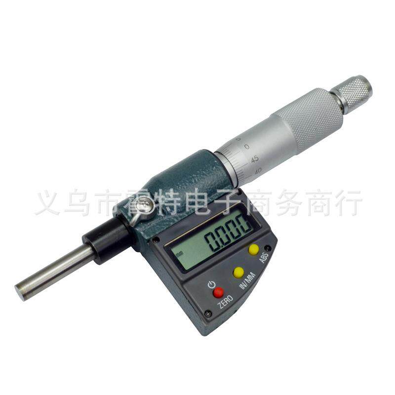 数显测微数显微分头数千分头数显千分尺显0-250-25mm数m头m0.001m