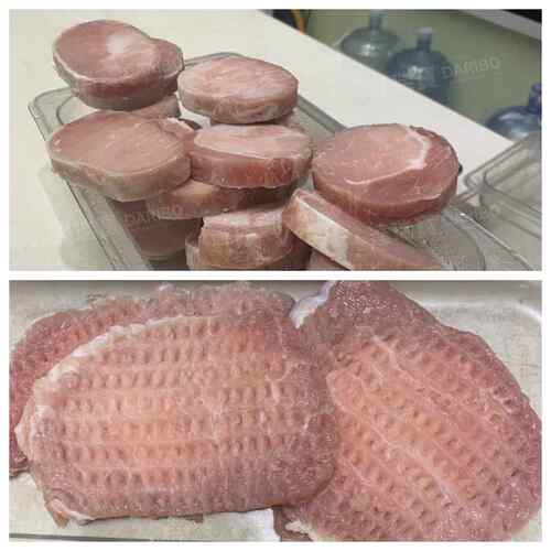 W小块肉压大片机器 全自动肉排鸡肉压薄片机断筋机带骨牛排猪扒