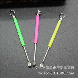 地摊货 耳勺100只装 厂家直供 鑫美达铁线吊坠白色桶装 一元