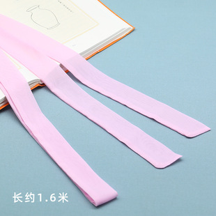 飘带古风发带丝带头绳古代汉服头饰扎头发花木兰丝巾发圈红色发饰