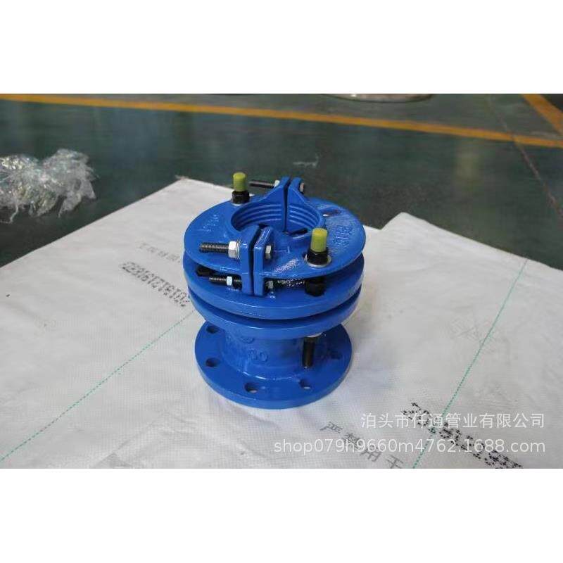 铁管单法兰防脱甲管伸缩器,管道连接器,压兰甲,快接法兰200。