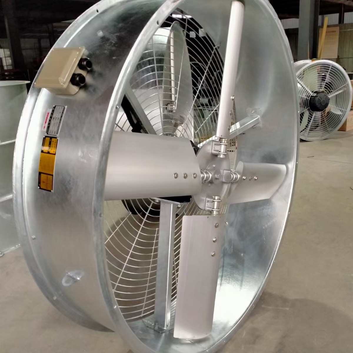 冷却塔专用风机轴流风机静音大风量不锈钢热镀锌工业降温前川风机