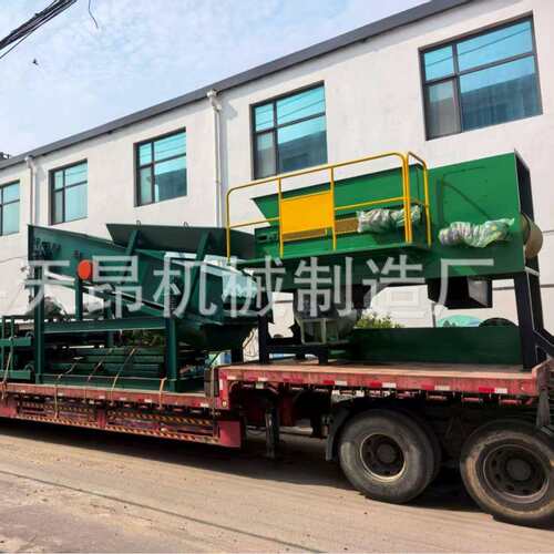 建筑垃圾分拣机城市固废生活垃圾处理设备生产线陈腐垃圾筛分机