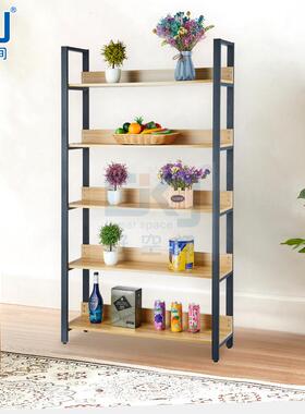 木板收纳架阳台五层肉植置物物架阳台多层花多HKJ-D003植物架厨架