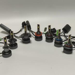 双铜管汽车LED大灯H1H7H1190129005H4大功率65W灯泡 外贸新款